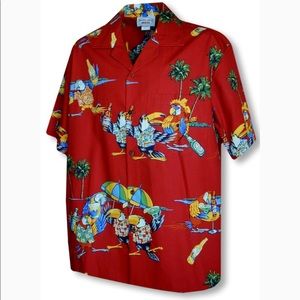 Vintage Pacific Legend Toucan & Parrot Happy Hour